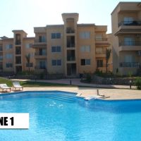 2 unfurnished new flats with pool view