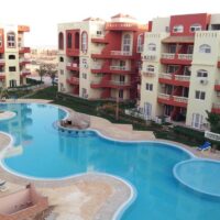 Duplex for sale in Maraqia resort, Nabq, first line of the compound  : sea and Tiran island view